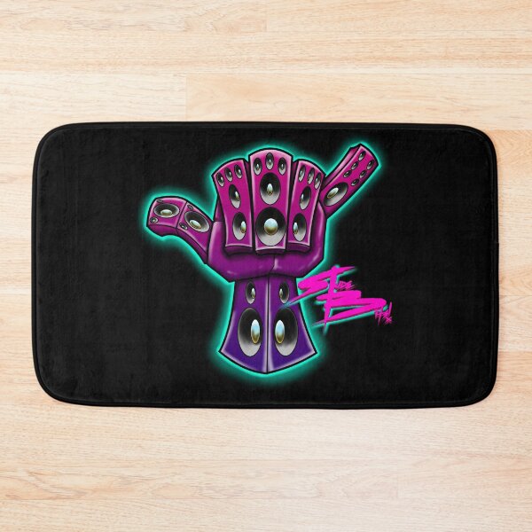 Item preview, Rude Bits Neon Shaka designed and sold by pufftronic.
