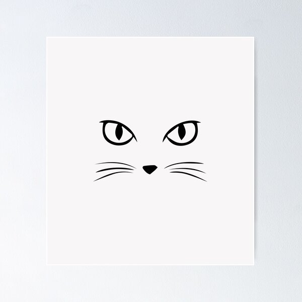 Item preview,  cat face designed and sold by NabShirts ⭐⭐⭐⭐⭐.