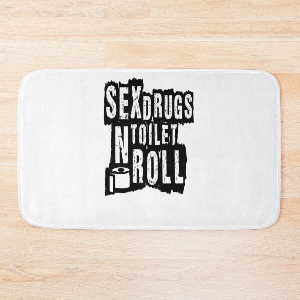 Item preview, Sex Drugs N Toilet Roll Patter In Black Font designed and sold by Matthew-Barry.