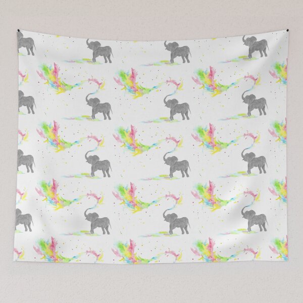 Item preview, colourful baby elephant spray designed and sold by You Goat This.