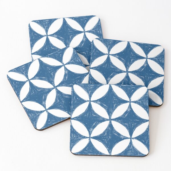 Item preview, Circles & Eclipses - Classic Blue designed and sold by crumpsticks.