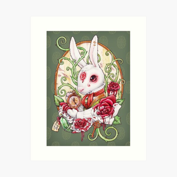 Rabbit Hole Art Print