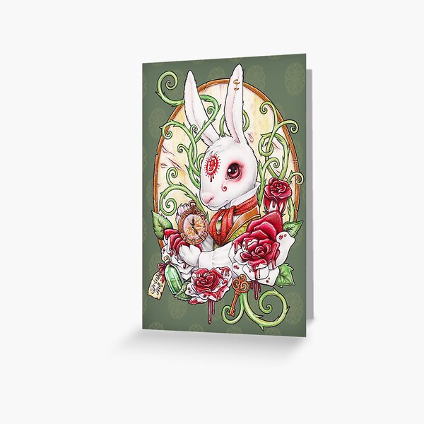 Rabbit Hole Greeting Card