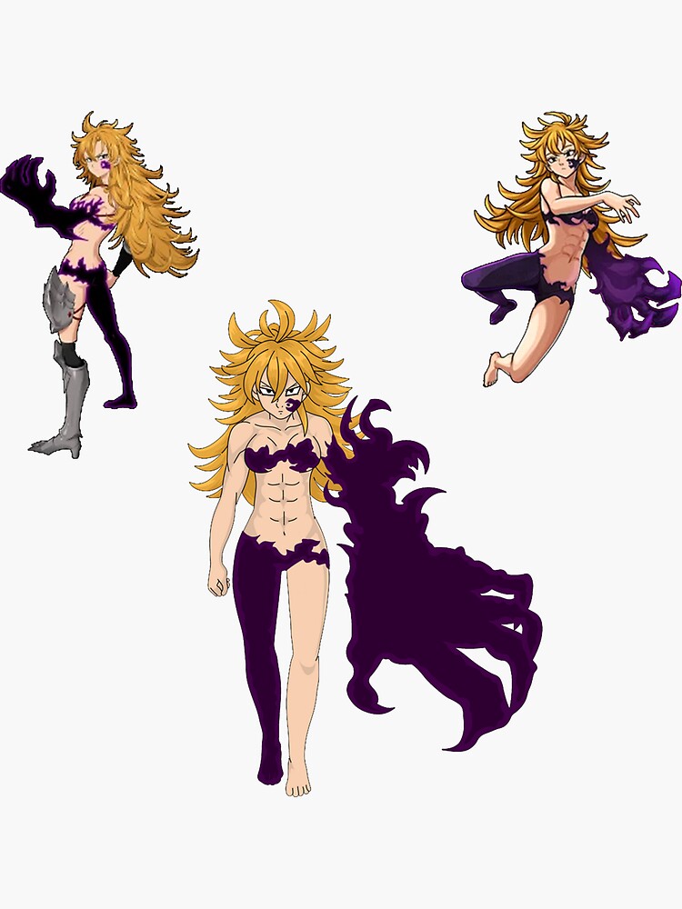 "Seven Deadly Sins Derieri Sticker Set" Sticker by CassidyCreates | Redbubble