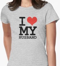I love my husband Women's Fitted T-Shirt
