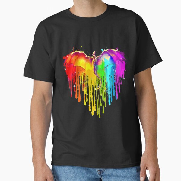 Artikel-Vorschau von Drache LGBT Herz Aquarell, designt und verkauft von ANGELA2-BRYANT.