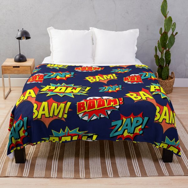 Item preview, Boom, Superhero Pattern! designed and sold by FloCRDL.