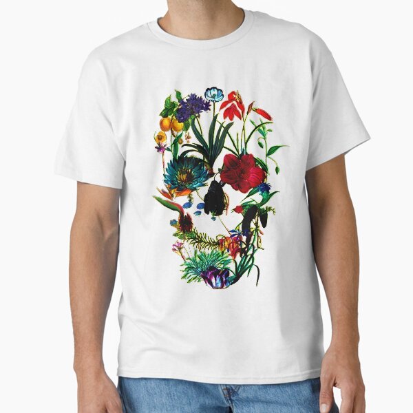 Item preview, Flowers Skull Floral Skull Flower Sugar Skull designed and sold by ANGELA2-BRYANT.