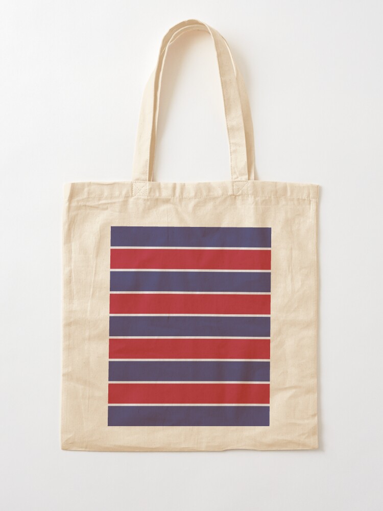 red white and blue tote bag