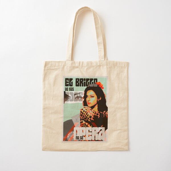 CAÑÍS SUPERSTARS -LOLA FLORES- Bolsa de algodón