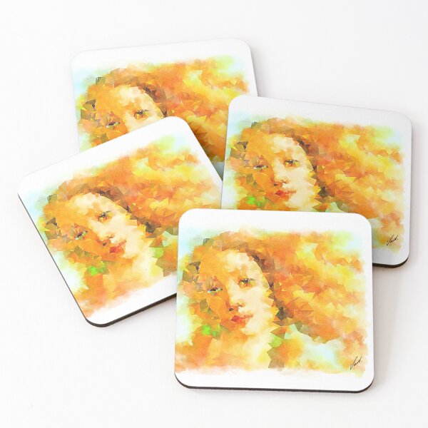 Item preview, Watercolor Venus portrait by Vart designed and sold by vartstudio.