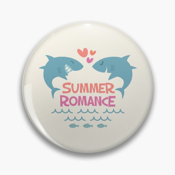 Item preview, Sharks In Love (Summer Romance)  designed and sold by MrBoneDesign.