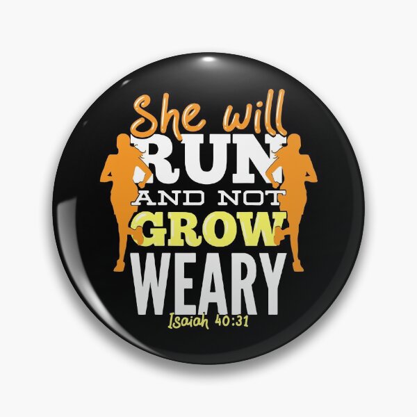 Item preview,  Funny Running Fitness Runner Gift -  She Will Run designed and sold by Sandra78.