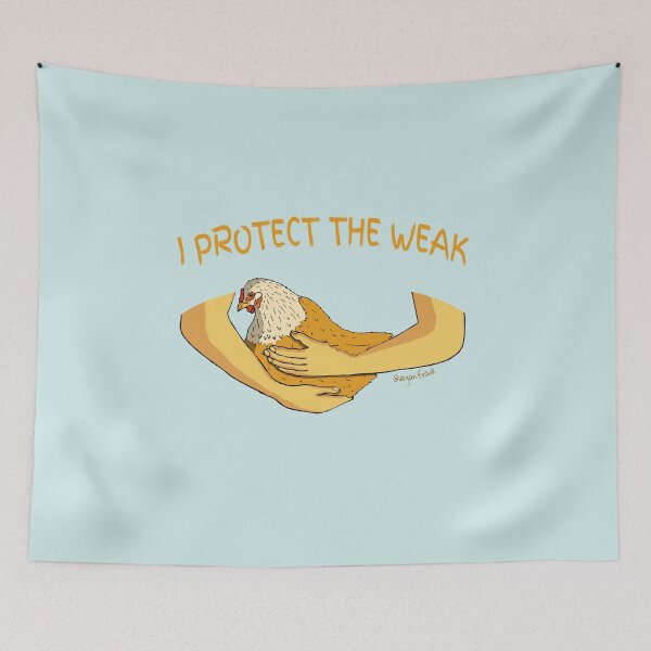 Item preview, I protect the weak designed and sold by Frank J. Art.