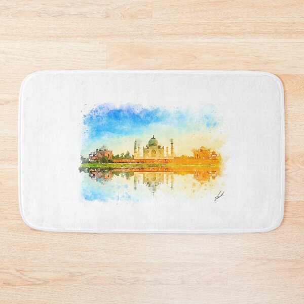 Item preview, Watercolor Taj Mahal by Vart designed and sold by vartstudio.