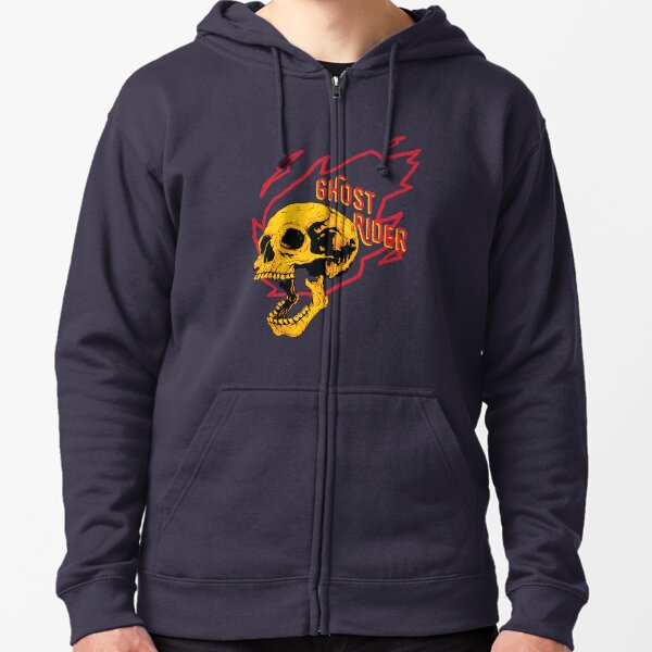 ghost rider hoodie purple