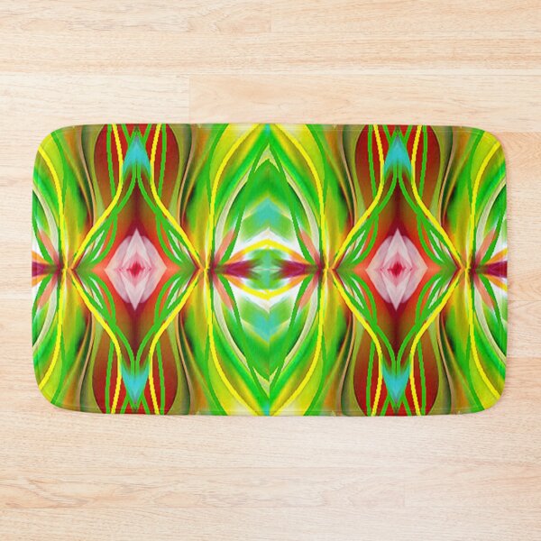 Item preview, Green,blue,yellow ,psychedelic  arte abstracto,abstract art design designed and sold by Adri Barnard.