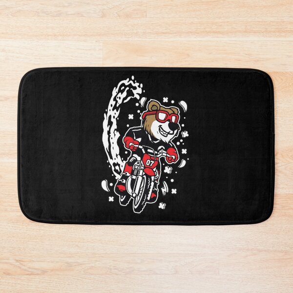 Item preview, Bear Motocross Rider - eat my dust! designed and sold by Nickelparis.