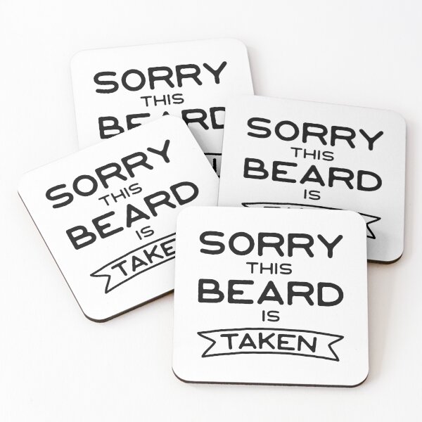 Item preview, Mens Sorry This Beard is Taken Shirt, Valentines Day Gift for Him designed and sold by DiogoCalheiros.