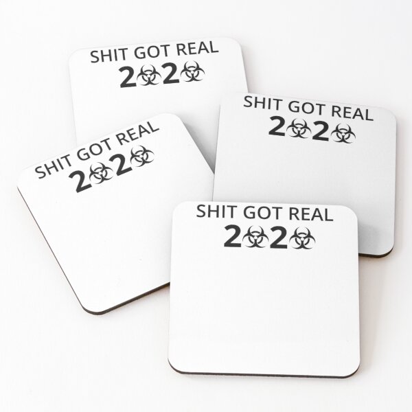Item preview, Shit Got Real 2020 Light Colors designed and sold by Matthew-Barry.