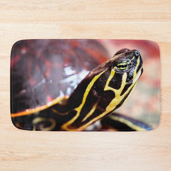 Item preview, Yellow Bellied Slider designed and sold by FOLK ART FUSION by heidiannemorris.