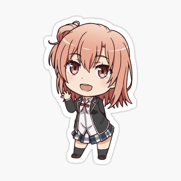 Yui Yuigahama Stickers Redbubble