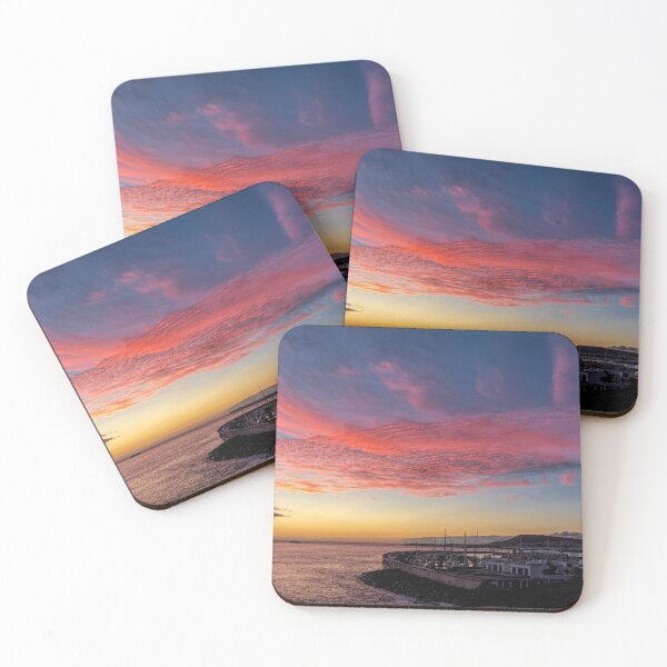 Item preview, Sunset over Marina Rubicon in Playa Blanca, Lanzarote designed and sold by iCimages.net.