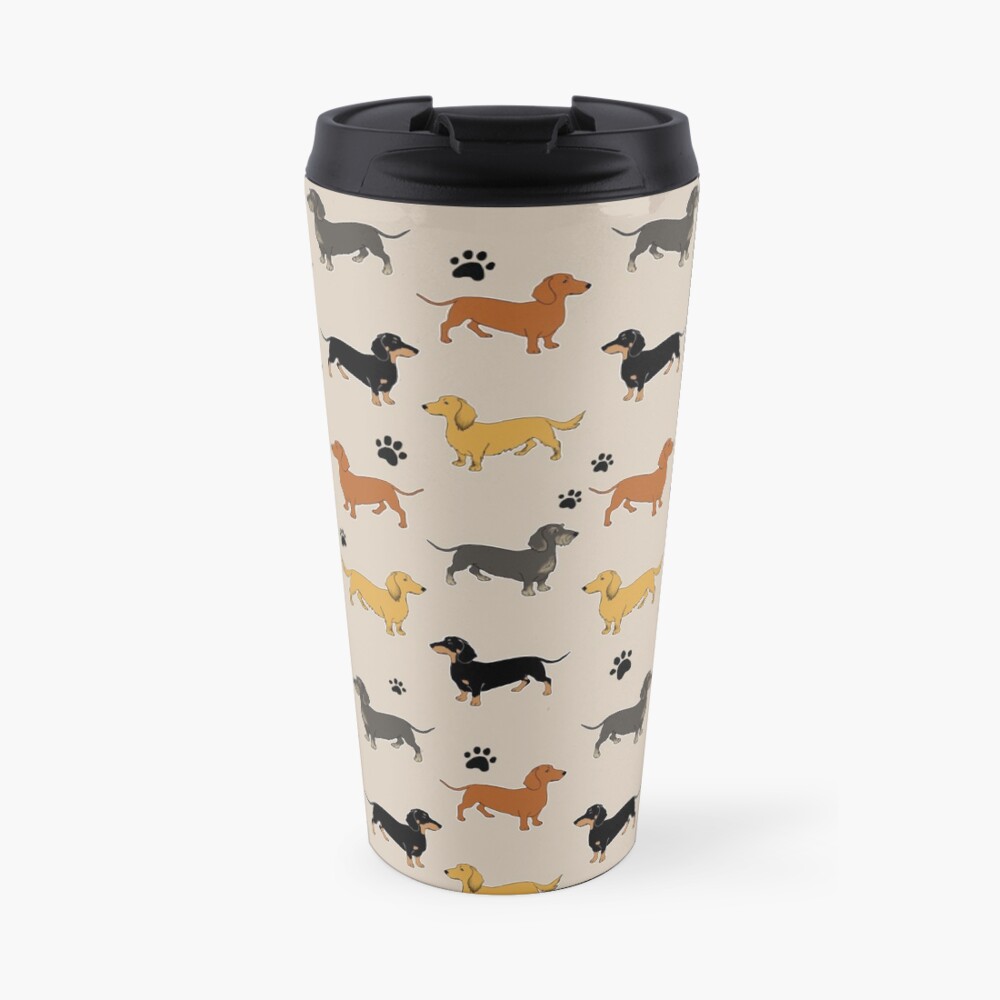 Weenie Weenies (Dachshund Sausage Dog) Travel Mug