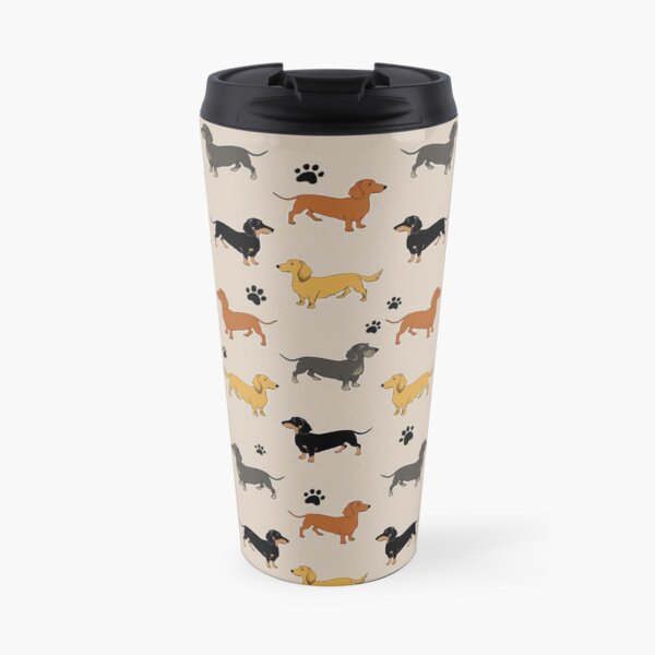 Weenie Weenies (Dachshund Sausage Dog) Travel Mug