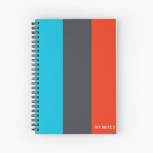 My notes - inspired by Nintendo Switch colors Spiral Notebook