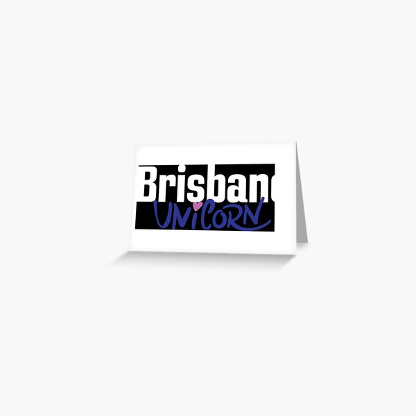 Item preview, Brisbane Unicorn Australia Raised Me designed and sold by ProjectX23.