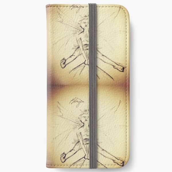 Helpful Fairy Sketch iPhone Wallet