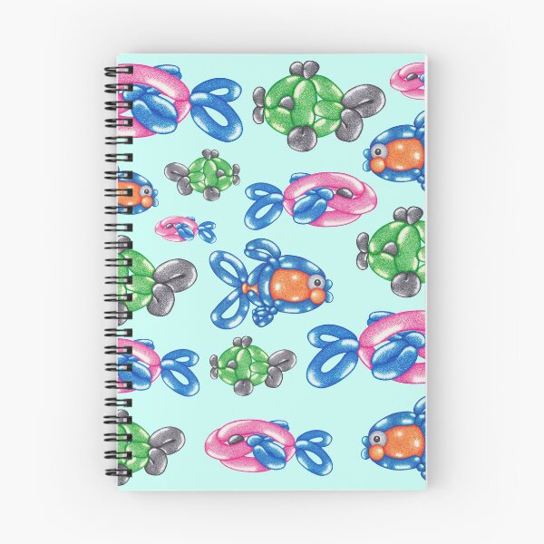 Item preview, Balloon animal fish pattern pointillism painting designed and sold by MitoP.