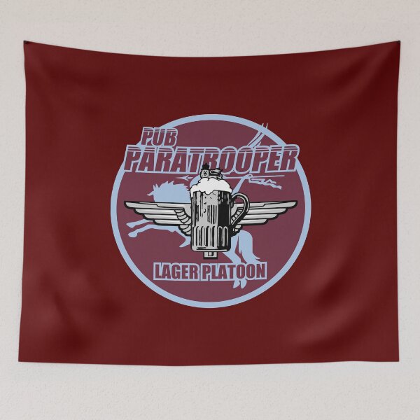 Item preview, Pub Paratrooper - Parachute Regiment designed and sold by StrongVlad.
