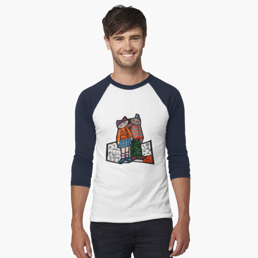 Item preview, Baseball ¾ Sleeve T-Shirt designed and sold by MunaZuberi.