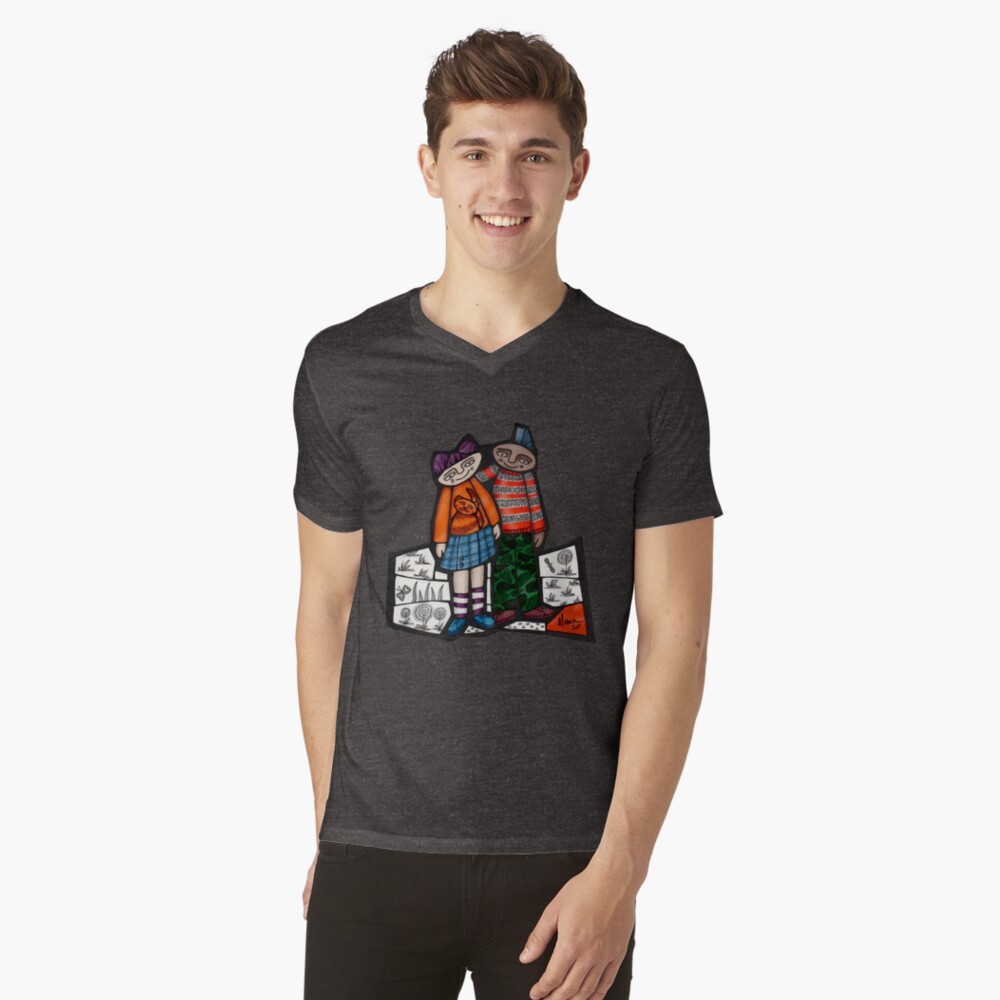 Item preview, V-Neck T-Shirt designed and sold by MunaZuberi.