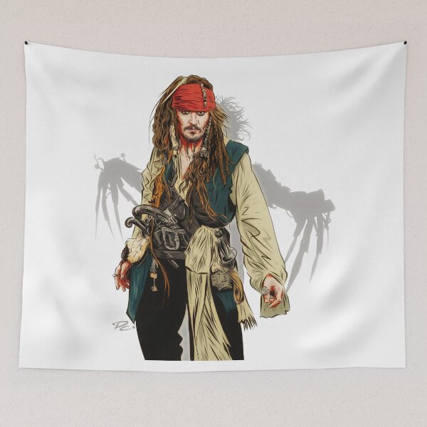 Item preview, Johnny Depp - An illustration by Paul Cemmick designed and sold by TIGERDAVER.