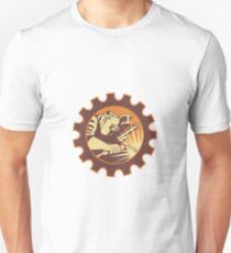 Welder Worker Welding Torch Retro Unisex T-Shirt