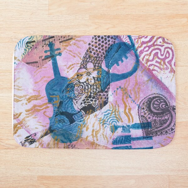 Item preview, Musical Memories 5 Faux Chine Colle Monoprint designed and sold by Heatherian.