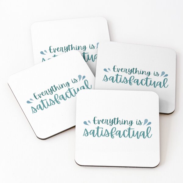 Item preview, Everything is Satisfactual designed and sold by MouseandMain.