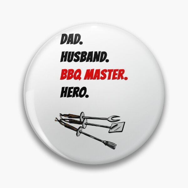 Item preview, Dad. Husband. BBQ master. Hero. designed and sold by kailukask.
