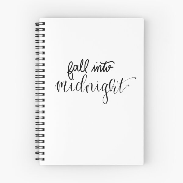 Item preview, "Fall Into Midnight" quote from song "Midnight" by Liam Payne and Alesso digital lettering designed and sold by averycooluser.