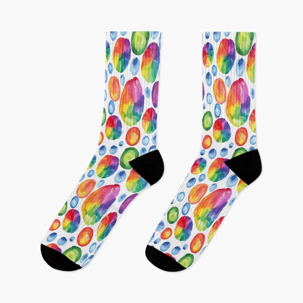 Item preview, Multi-color, rainbow splatter pattern designed and sold by yougalore.