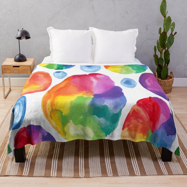 Item preview, Multi-color, rainbow splatter pattern designed and sold by yougalore.
