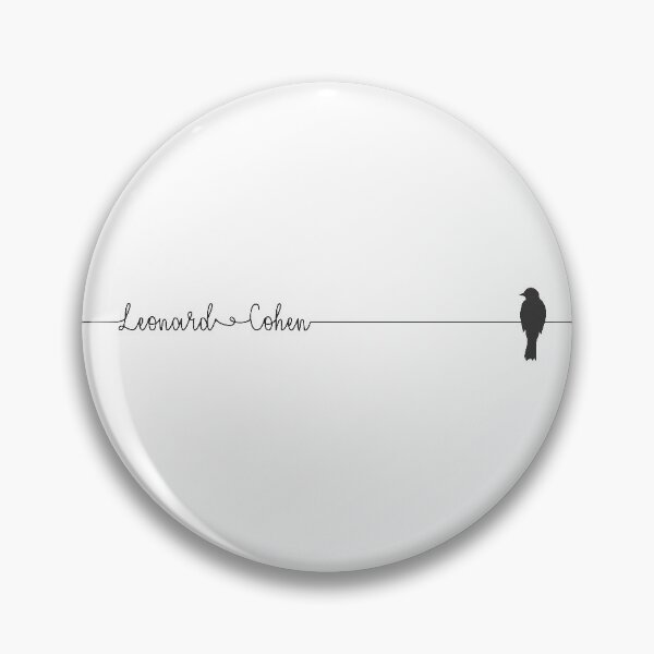 Item preview, Leonard Cohen Bird on a Wire designed and sold by goatboyjr.
