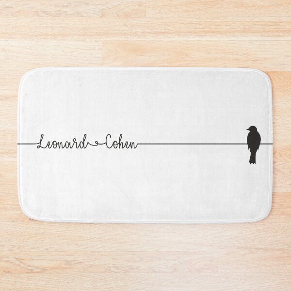 Item preview, Leonard Cohen Bird on a Wire designed and sold by goatboyjr.