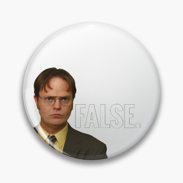 Item preview, Dwight Schrute - False. designed and sold by Brianna Walker.