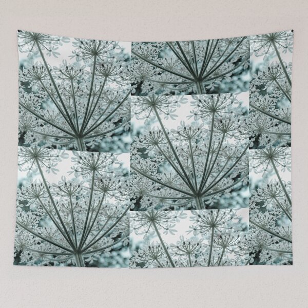 Item preview, White flower starburst designed and sold by Latch Farm  Studios.