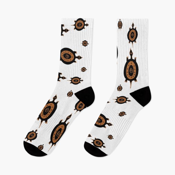 Item preview, Turtles All the Way Round Earth tone Brown designed and sold by GrimalkinStudio.