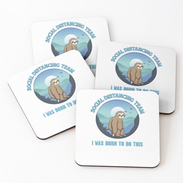 Item preview, Sloth Social Distancing Team Relax I Got This designed and sold by Matthew-Barry.